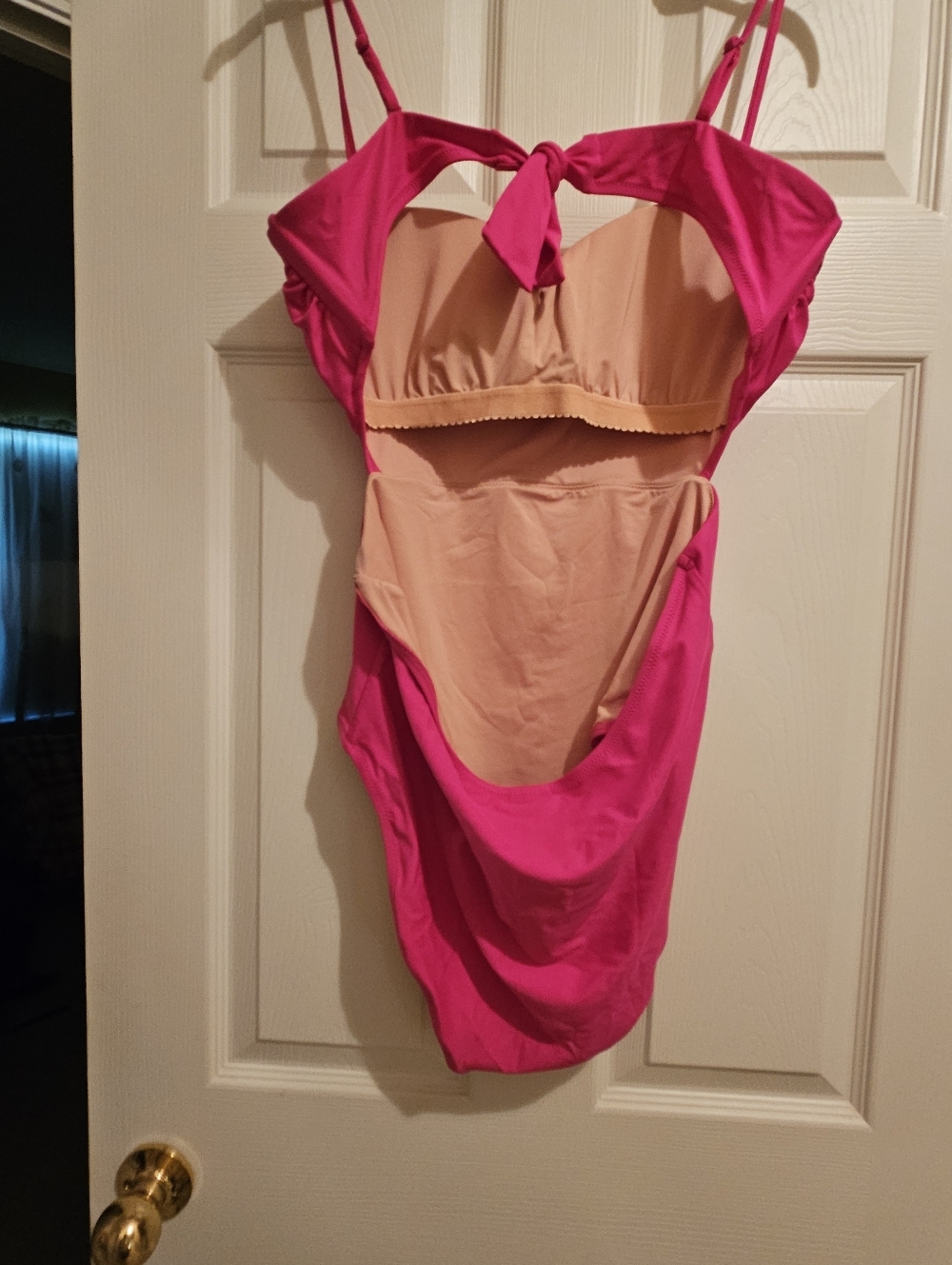 J.Crew Hot Pink One-Piece Swimsuit - Picture 4 of 7